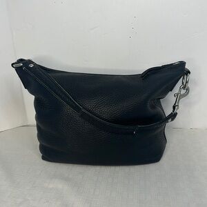 Coach legacy hobo in black Snoma leather